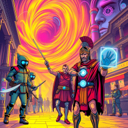 Chrono Cadets: Temporal Tango - Text-based game