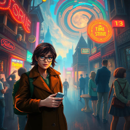 ChronoKarma: Whose Time Is It, Anyway? - Text-based game
