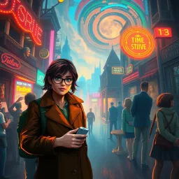 ChronoKarma: Whose Time Is It, Anyway? - Text-based game