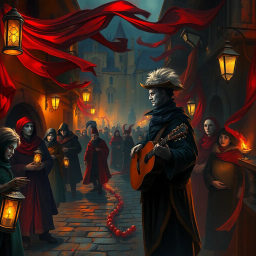 Chronicles of Chaos: The Villain's Masquerade - Text-based game