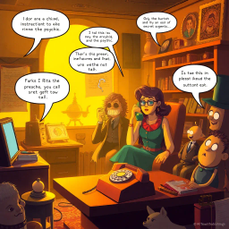 Hello, Who's It Anyway? - Text-based game