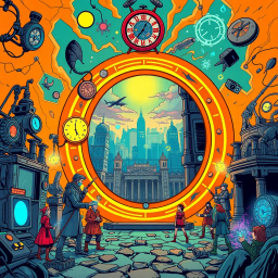 ChronoClash: Whose Time Is It Anyway? - Text-based game