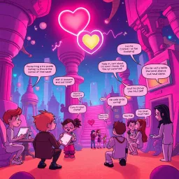 Whose Love Is It Anyway? - Text-based game