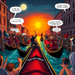 Brawls on the Bridge - Text-based game