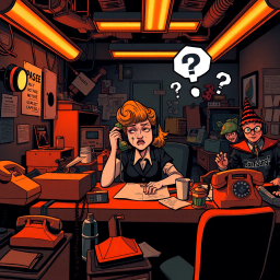 Crisis Call: Dial M for Mayhem - Text-based game