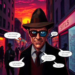 Whose Face is it Anyway? - Text-based game