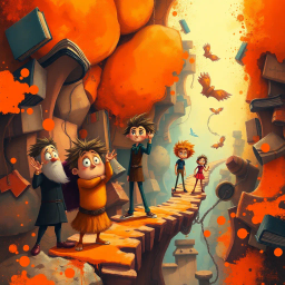 Metamayhem: Whose Adventure Is It Anyway? - Text-based game