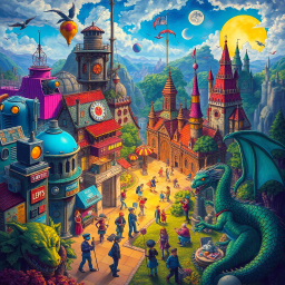 Chronicles of Chaos: Whose World Is It Anyway? - Text-based game