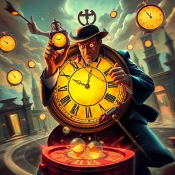 ChronoHeist: Whose Time Is It Anyway? - Text-based game