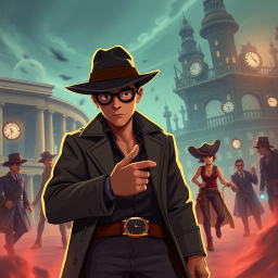 ChronoHeist: Whose Time Is It Anyway? - Text-based game