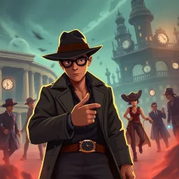 ChronoHeist: Whose Time Is It Anyway? - Text-based game