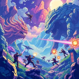 Pixel Peril: Retro Rampage - Text-based game