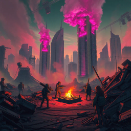 Nuclear Fiasco: Last Day on Earth - Text-based game