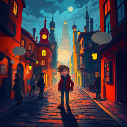 Whose Shadows Are These? - Text-based game
