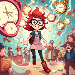 ChronoChase: Whose Time Is It Anyway? - Text-based game