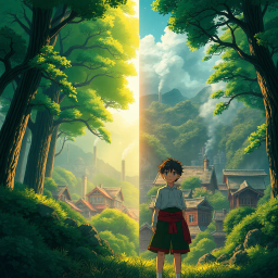 Daisugi: The Last Forest Guardian - Text-based game