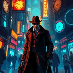 Chrono-Punk Chronicles - Text-based game