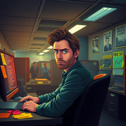 Tech Tyranny: The Price of Progress - Text-based game