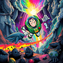 Spectrum Wars: Which Dimension Is It Anyway? - Text-based game
