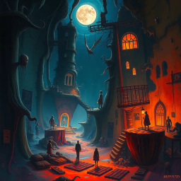 Nightmare Chronicles: Whose Nightmare Is It, Anyway? - Text-based game