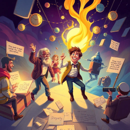 Temporal Tangle: Whose Adventure Is It Anyway? - Text-based game