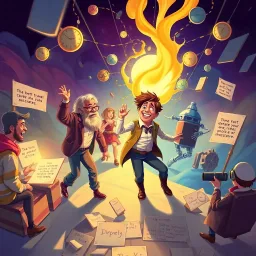 Temporal Tangle: Whose Adventure Is It Anyway?