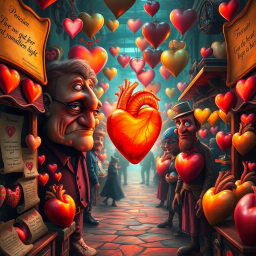 Whose Heart Is It Anyway? - Text-based game