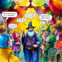 Whose Adventure is it Anyway? - Text-based game