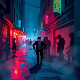 Whose Shadow Is That? - Text-based game