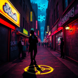 Whose Shadow is That? - Text-based game