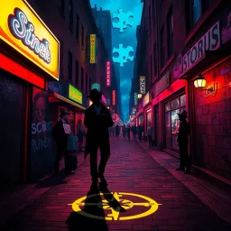 Whose Shadow is That? - Text-based game