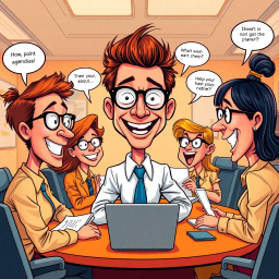 Whose Job Is It Anyway? - Text-based game