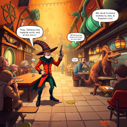 Chrono-Caper: Whose Time is It Anyway? - Text-based game