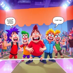 Squad Quarrel: The Last Laugh - Text-based game