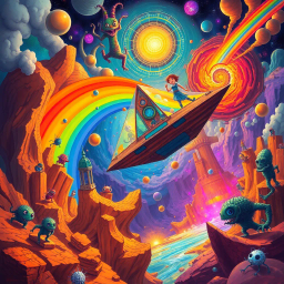 Spectrum Wars: Which Dimension Is It Anyway? - Text-based game