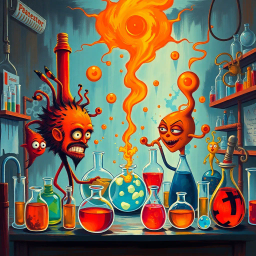 Lab Rascals: Who's the Genius Now? - Text-based game