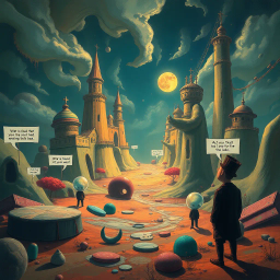 Chronicles of Chaos: Whose World Is It Anyway? - Text-based game