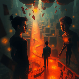 MindMaze: Who Am I Now? - Text-based game