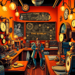 ChronoCaper: Who's Time Is It Anyway? - Text-based game