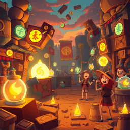 Relic Ruckus: Whose Is It Anyway? - Text-based game