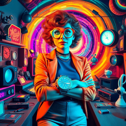 Chronocaper: Who's Time Is It Anyway? - Text-based game