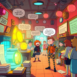 Relic Ruckus: Whose Is It Anyway? - Text-based game