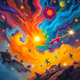 Spectrum Wars: Whose Dimension is it Anyway? - Text-based game