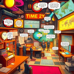 ChronoChase: Who's Time Is It Anyway? - Text-based game