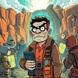 Chronochaos: Whose Time Is It Anyway? - Text-based game