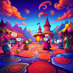 Chronicles of Chaos: Whose World Is It Anyway? - Text-based game