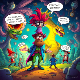Chronicles of Chaos: Whose World is it Anyway? - Text-based game