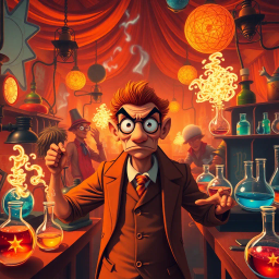 Whose Lab Is It Anyway? - Text-based game