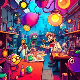 Whose Lab Is It Anyway? - Text-based game