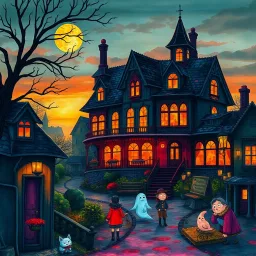 Whose Haunt Is This? - Text-based game